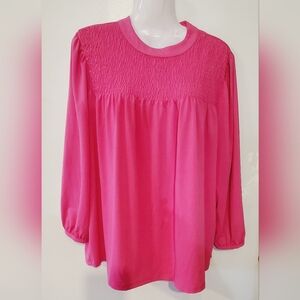 Elegant Pink Women's Blouse